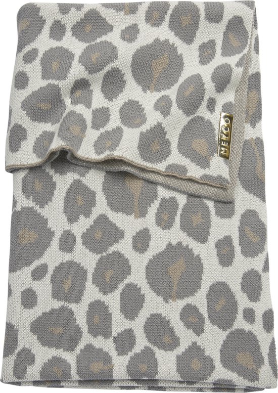 Meyco Panter wiegdeken - 75x100 cm - Neutral