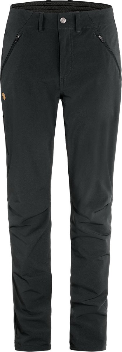 Fjällräven Abisko Trail Stretch Trousers W - Black - Outdoor Kleding - Broeken - Lange broeken