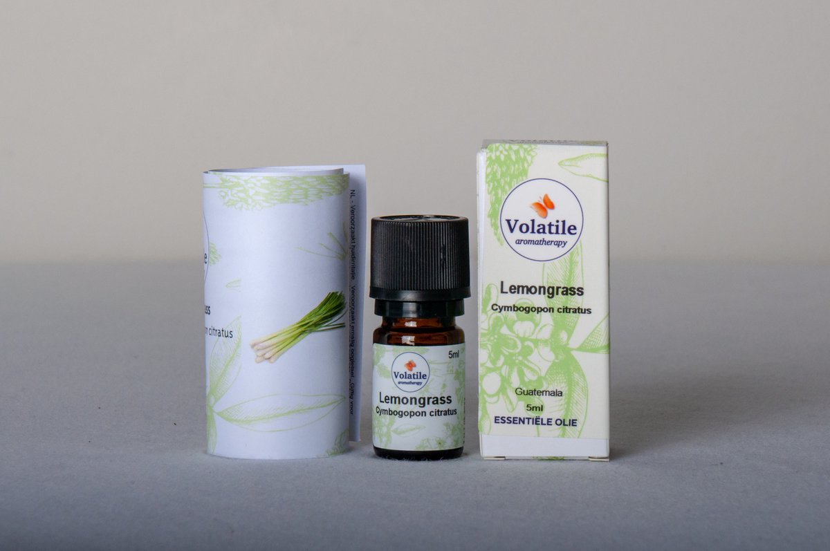 Goedkoopste Volatile Lemongras - 5 ml - Etherische Olie