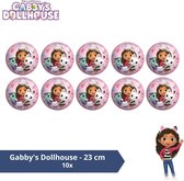 Bal - Voordeelverpakking - Gabby's Dollhouse - 23 cm - 10 stuks