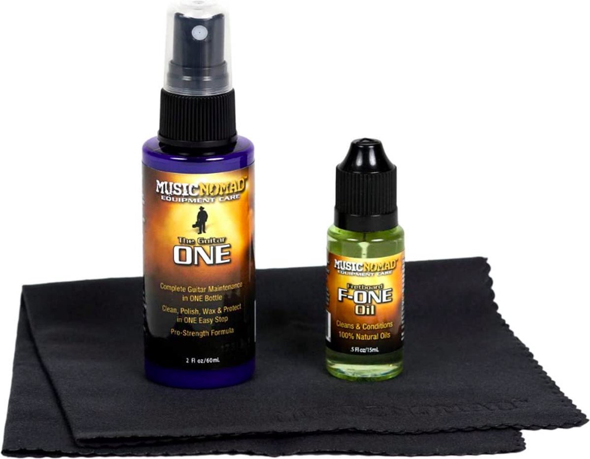 Music nomad MN140 - Premium Guitar Care Kit (3 Pack)