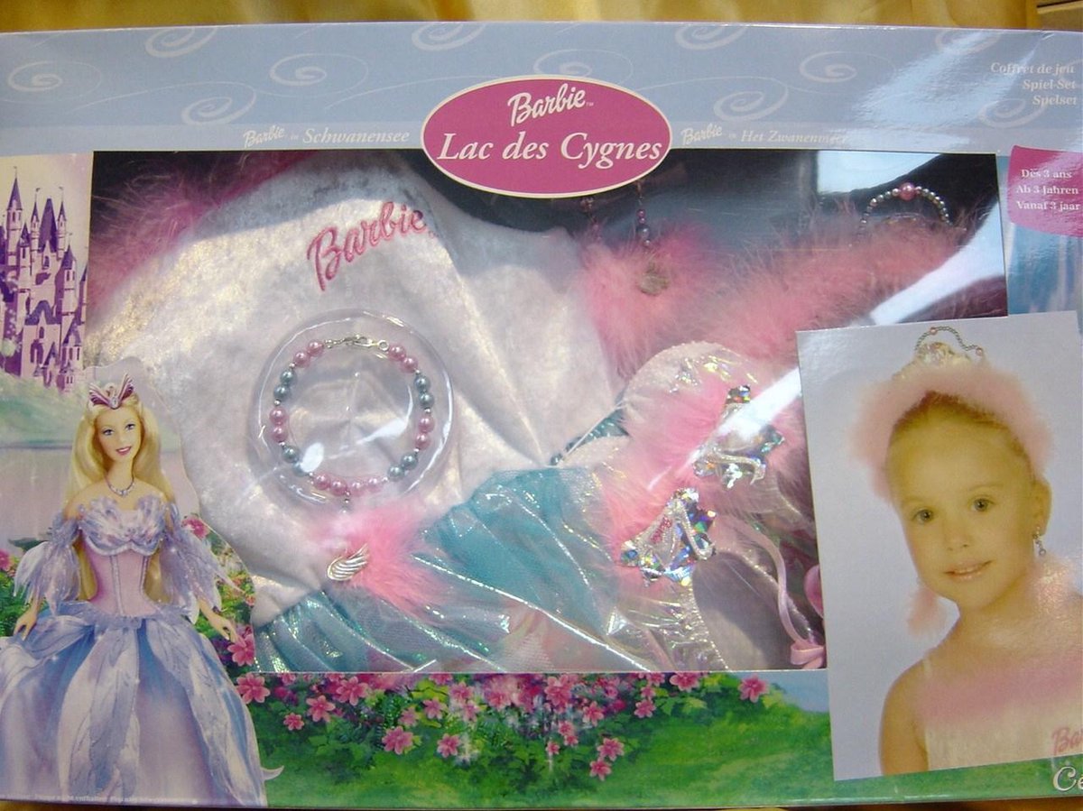 Barbie zwanemeer set 5 delig
