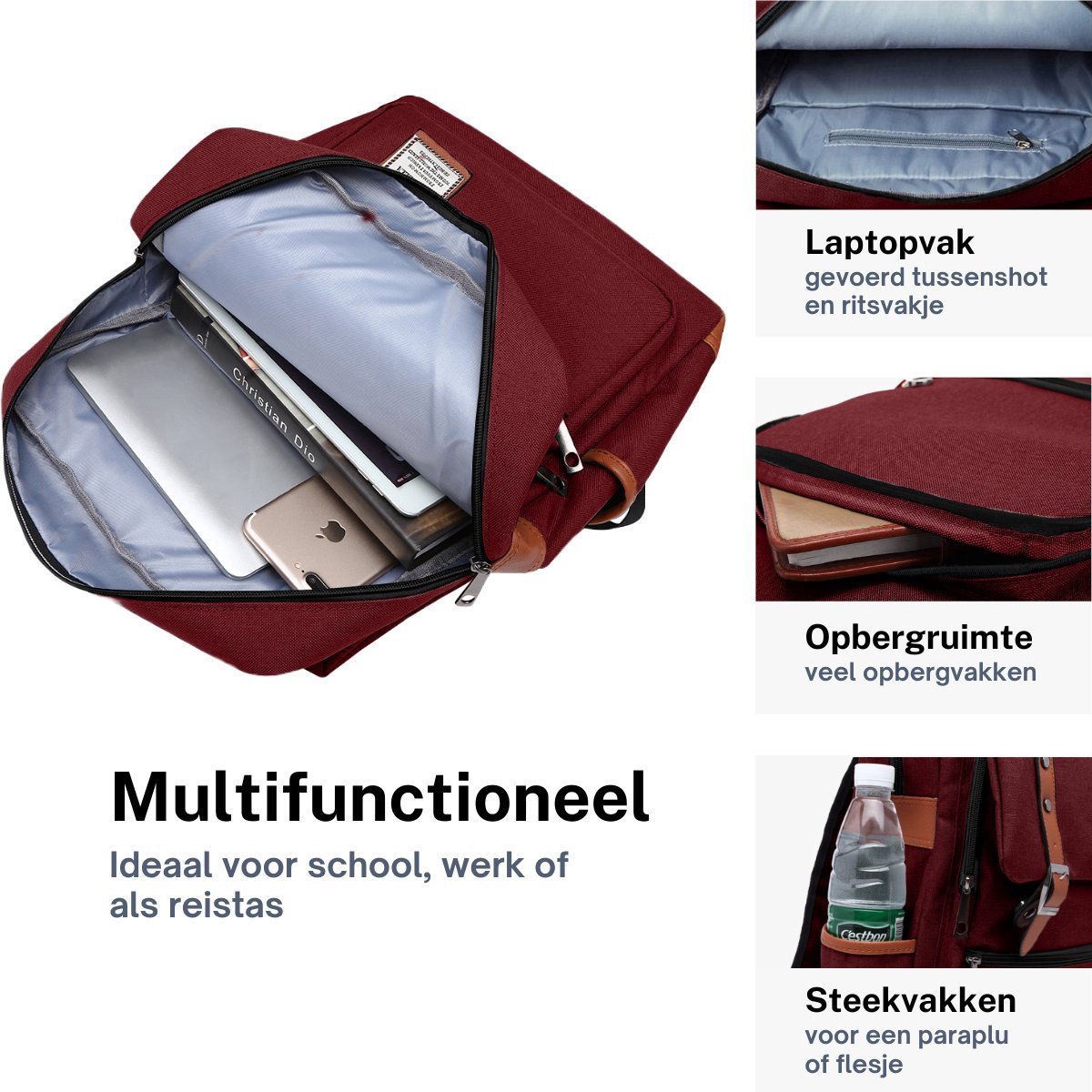Messenger Bags van Canvas − 200 Producten van 39 Merken