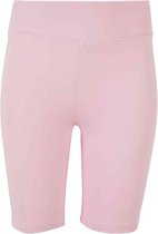 Urban Classics - High Waist Cycle Shorts Kinder Korte broek - Kids 122/128 - Roze