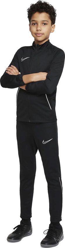 Nike Dri-FIT Academy Meisjes/Jongens Trainingspak - Black/White/White - Maat 122