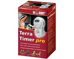 Hobby Terrano Terratimer Pro NL digitale tijdschakelklok met secondefunctie en 9 programma's voor aquarium en terrarium