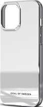 iDeal of Sweden Hoesje Geschikt voor iPhone 13 Pro Max / 12 Pro Max - iDeal of Sweden Mirror Case - zilver