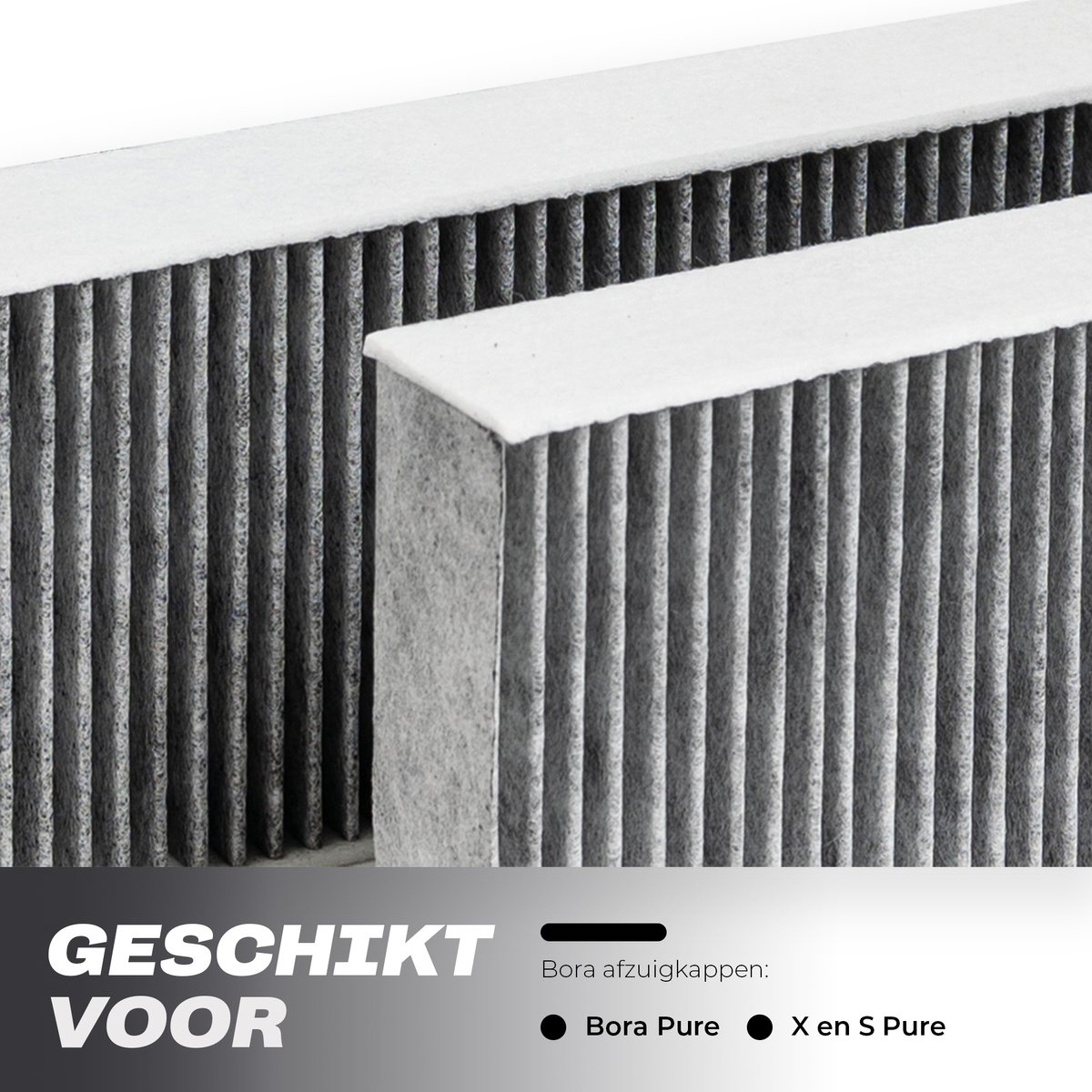 Zanora Koolstoffilters PUAKF Geschikt voor Bora Pure, X Pure en S