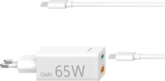 Hama USB-C Notebook Netadapter met GaN Technologie