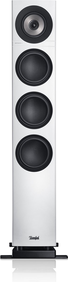 Teufel DEFINION 3 - High end vloerstaande speaker, gepatenteerd SCA-coaxiaal chassis voor ongekende ruimtelijkheid en brede afstraling , wit / zwart van Teufel — afbeelding 2