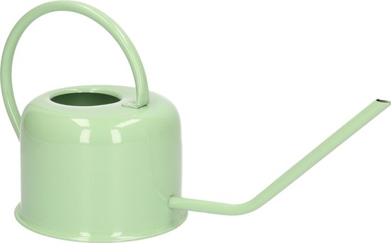 Arrosoir métal rétro / arrosoir plante d'intérieur 1100 ml - vert - acier inoxydable - arrosoirs plantes / arrosoirs