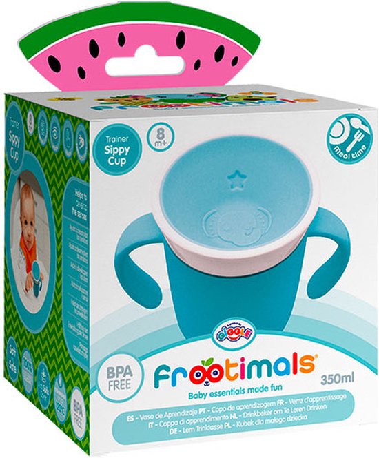 Frootimals Drinkbeker om te leren drinken Baby Kinder Beker Olifant
