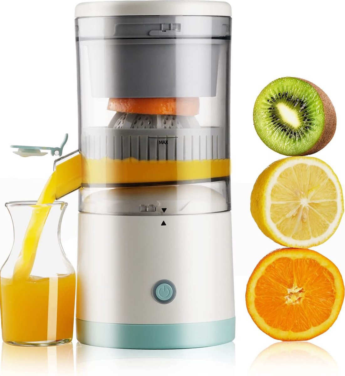 Sinaasappelpers elektrisch Citrus juicer Fruit perser Draadloze