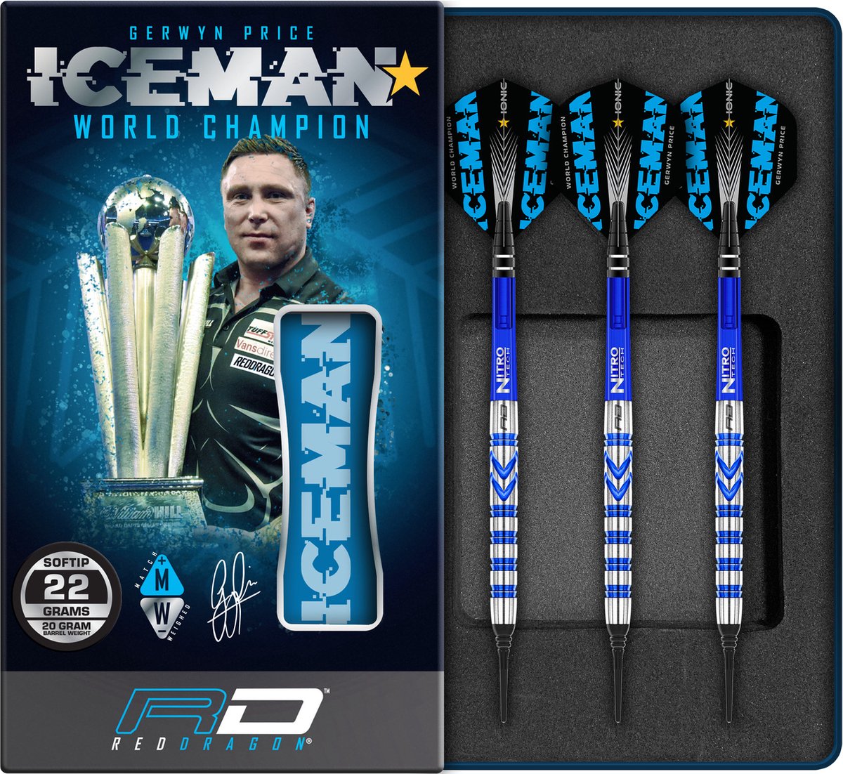 Red Dragon Gerwyn Price 90% - Soft Tip Darts