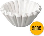 Alex Meijer - Koffiefilters 90/250mm - Doos 500 stuks - Geschikt voor Bravilor - Korf - Papier - Korffilter