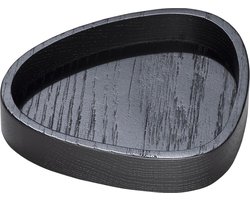 LIND DNA Onderzetterhouder - Eikenhout - Black - 14 x 13 cm