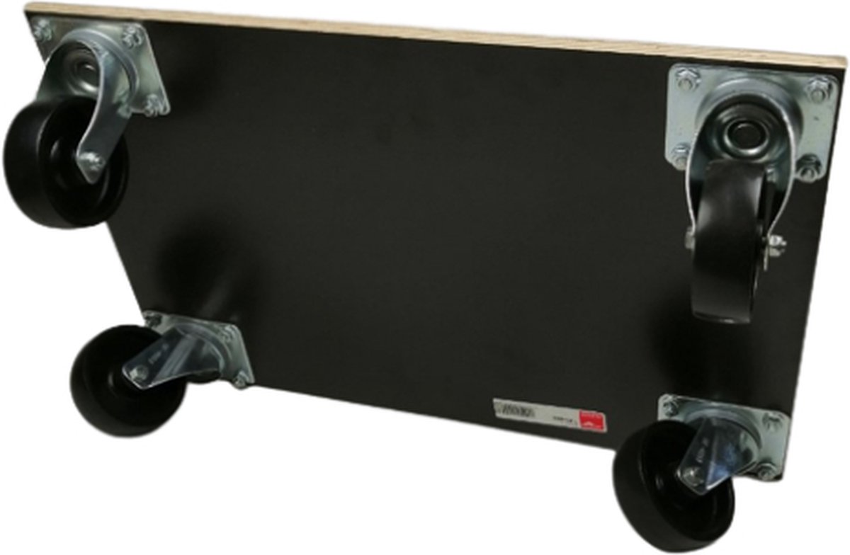 Ondis24 Pierre Plant Roller, Up to 150 kg, with Invisible Wheels, Furniture Roller, Pot Roller, Diameter 40 cm, Anthracite