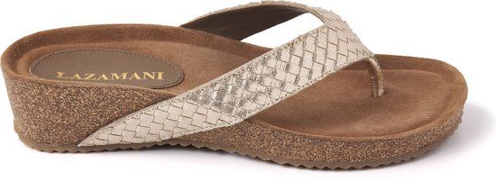 Lazamani Dames Slippers 75.807 Gold