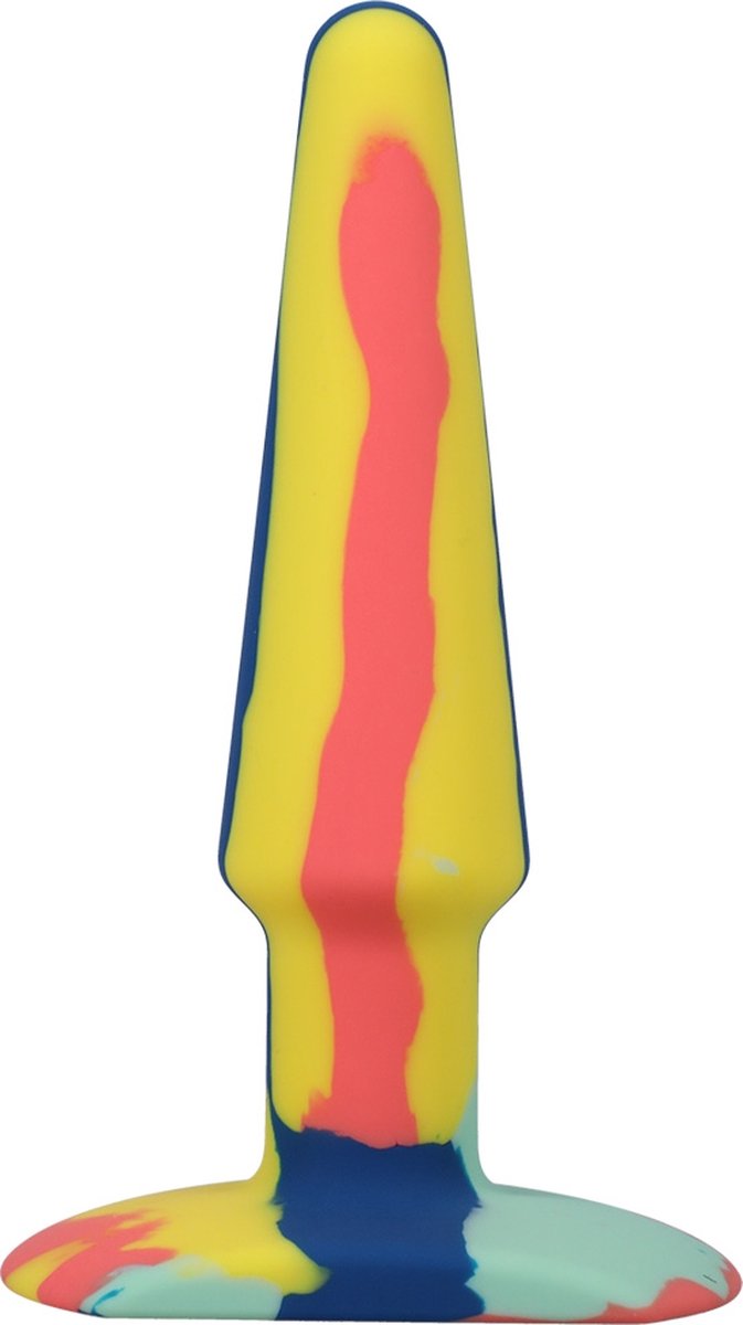 Goedkoopste Doc Johnson Groovy - Buttplug - 12.7cm - Siliconen - Multicolor