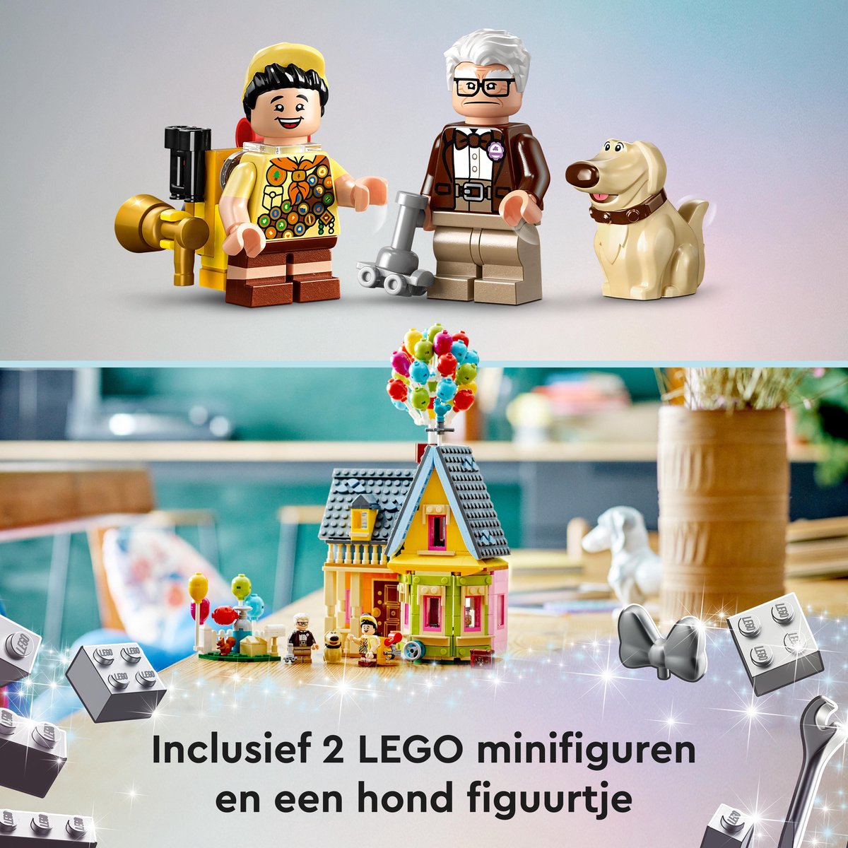 LEGO Disney en Pixar Huis uit de film 'Up' Disney's 100e Verjaardag Serie Speelgoed Modelbouwset - 43217 — afbeelding 8