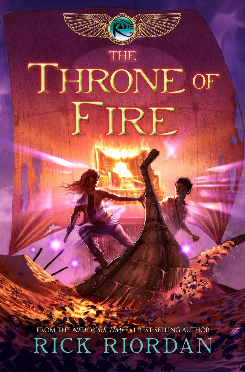 The Kane Chronicles- Kane Chronicles, The, Book Two: Throne of Fire, The-Kane Chronicles, The, Book Two - Rick Riordan