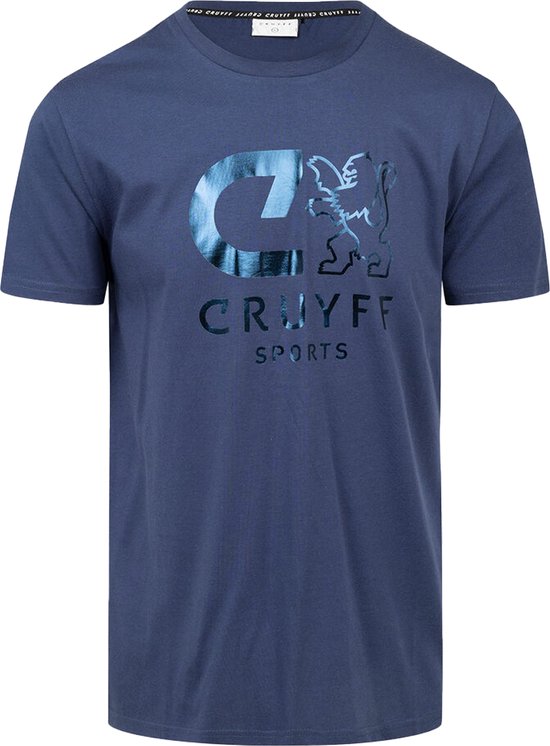 Cruyff booster t-shirt in de kleur marine.