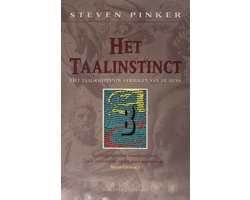Omslag van Het taalinstinct
