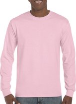 T-shirt met lange mouwen 'Ultra Cotton' Light Pink - M
