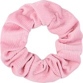 Roze scrunchie - Zacht voor je haar - Retro Fashion
