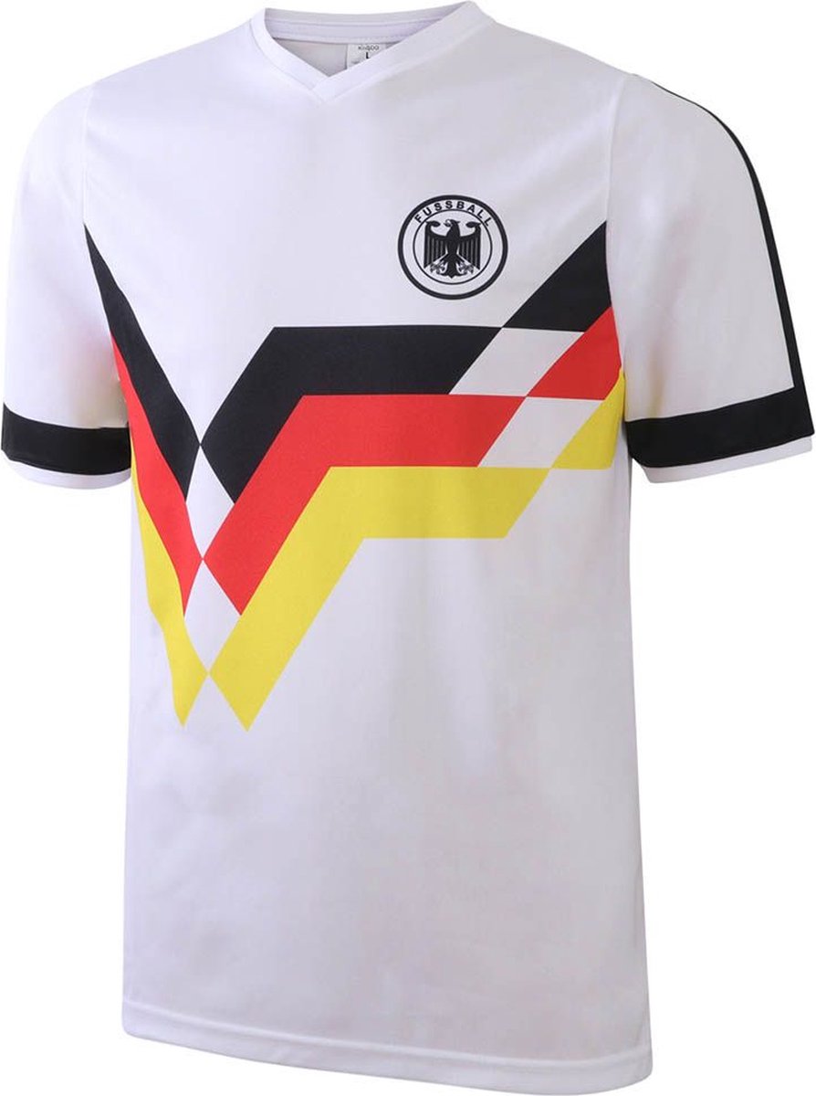 EK 88 Duitsland Voetbalshirt - Voetbalshirts Kinderen - Jongens en Meisjes - Sportshirts - Volwassenen - Heren en Dames - Maat M