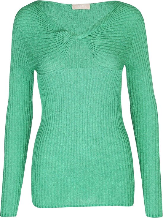 Liu Jo Top Donna MA4095J4703 – Senza Maniche, Colore Bianco, Taglia 40, Tessuto Leggero E Fresco Per Stagioni Calde