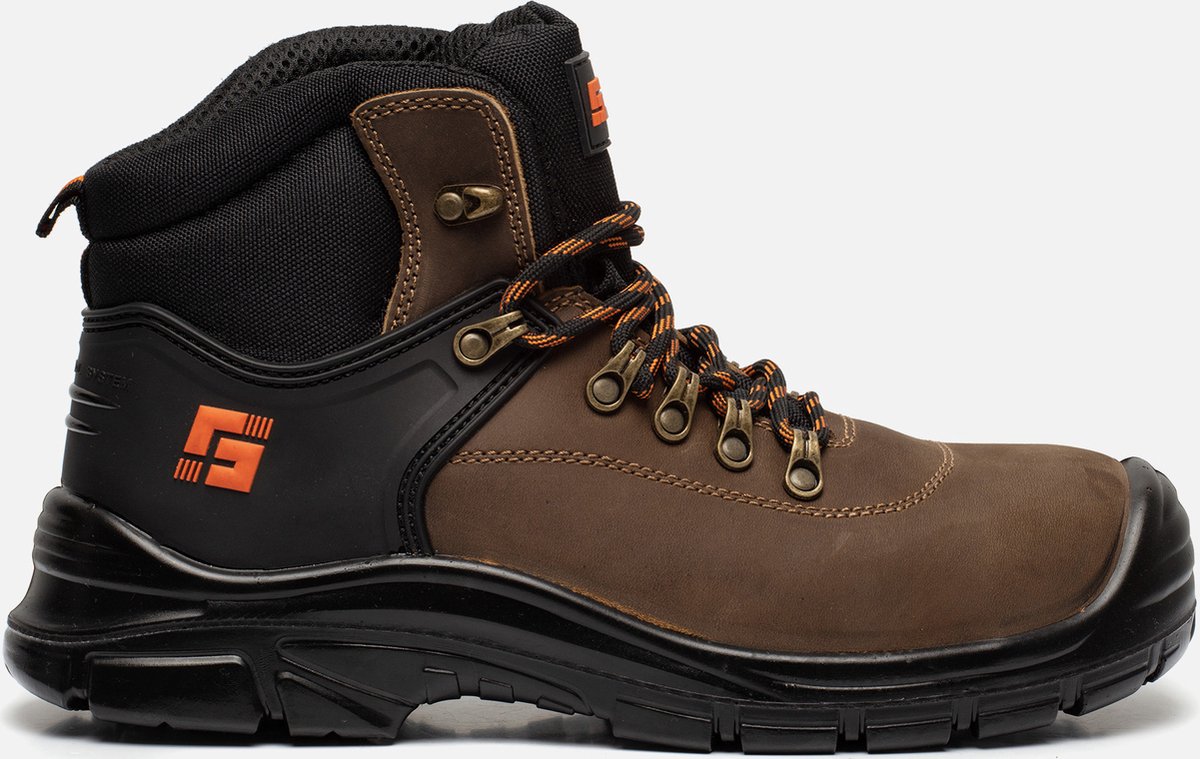 SafeFeet Builder 307 werkschoen - S3 - bruin 43