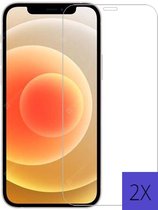 Screenprotector Geschikt voor Iphone 12 pro max – Tempered Glass - Beschermglas - 2 pack