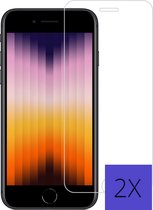 Screenprotector Iphone SE 2020/2022 - Tempered Glass - Beschermglas - 2 pack