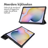 iMoshion Tablet Hoes Geschikt voor Samsung Galaxy Tab S8 Plus / Tab S7 Plus / Tab S7 FE - iMoshion Trifold Bookcase - Zwart
