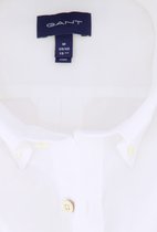 Gant Plain Broadcloth shirt wit korte mouw - 3940