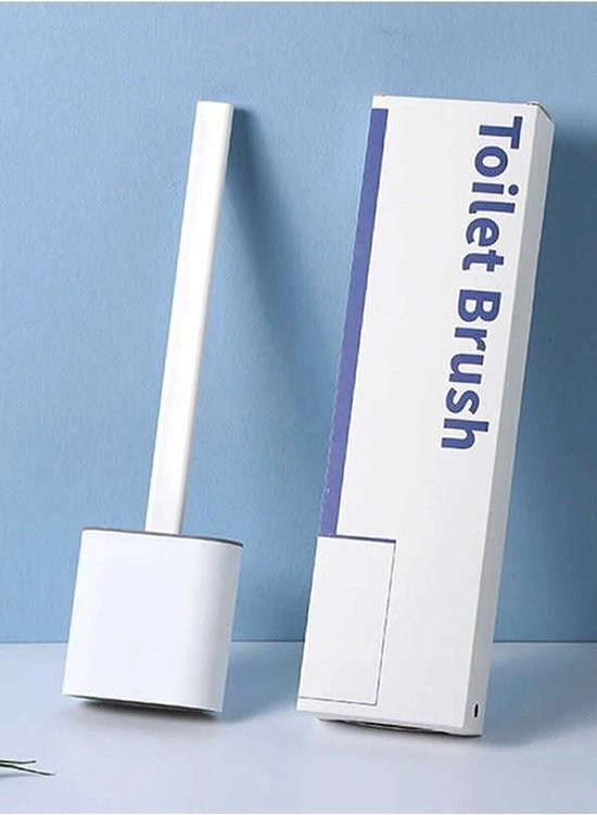 STAR&STER Brosse de toilette en Siliconen Brosse de toilette pliable en silicone