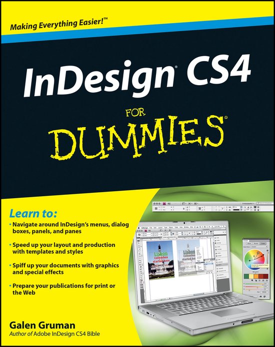 Indesign Cs4 For Dummies - cover
