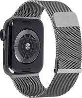 RVS | Milanese Vervangende Smartwatch Band | Geschikt Voor Apple Watch | Stalen Magnetische Horlogeband | Stalen Bandvervanging van Roestvrij staal | Horlogeband Accessoires | Geschikt Voor Apple Watch | 42mm / 44mm /45mm | Grijs