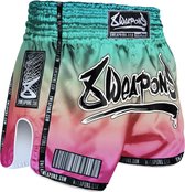 8 WEAPONS Muay Thai Shorts Vivo Mesosphere Groen maat S