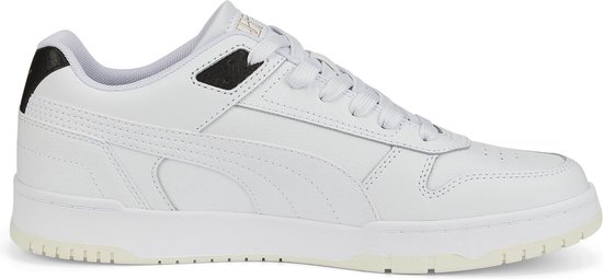 Baskets pour femmes unisexes PUMA RBD Game Low - Wit/ Zwart/ Or - Taille 37