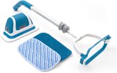 Livington MultiScrubber elektrische schrobber - accu-mop voor moeiteloos dweilen, schrobben en boenen - 2-in-1 dweilsysteem als handschrobber & vloermop - Mail Order Edition