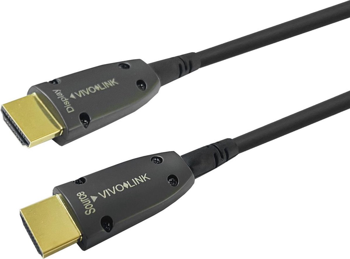 Vivolink PROHDMIOP30AM HDMI kabel 30 m HDMI Type A (Standaard) Zwart