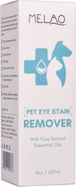 Huisdier oogverzorging - 237mL oogdruppels - oogreiniger hond & kat - opfrissen van uw huisdier - pet eye stain remover - oogvlekken