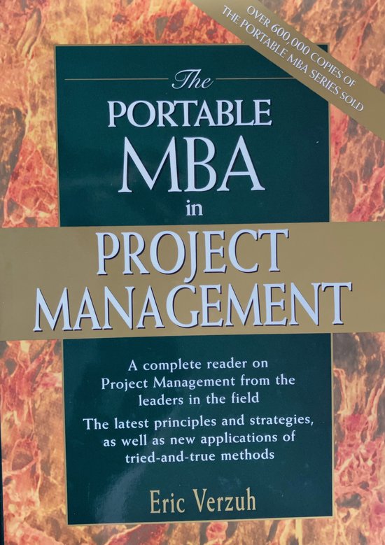 The Portable Mba In Project Management - cover