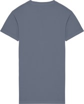 Milieubewuste oversized T-shirtjurk dames Washed Mineral Grey - XS