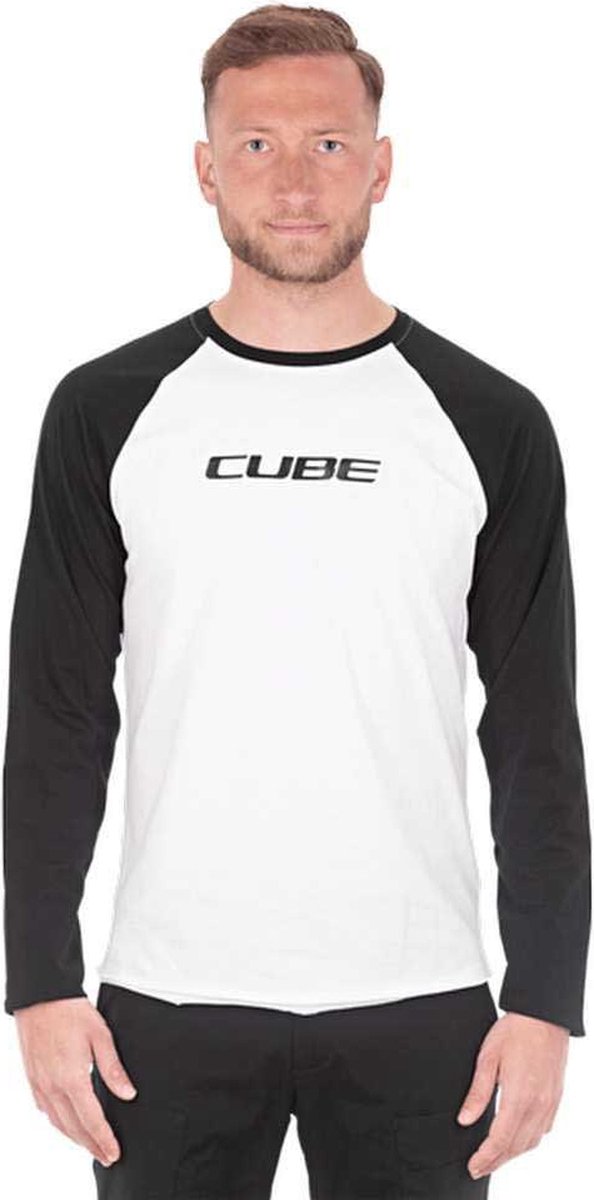Cube Organic T-shirt Met Lange Mouwen Man Zwart