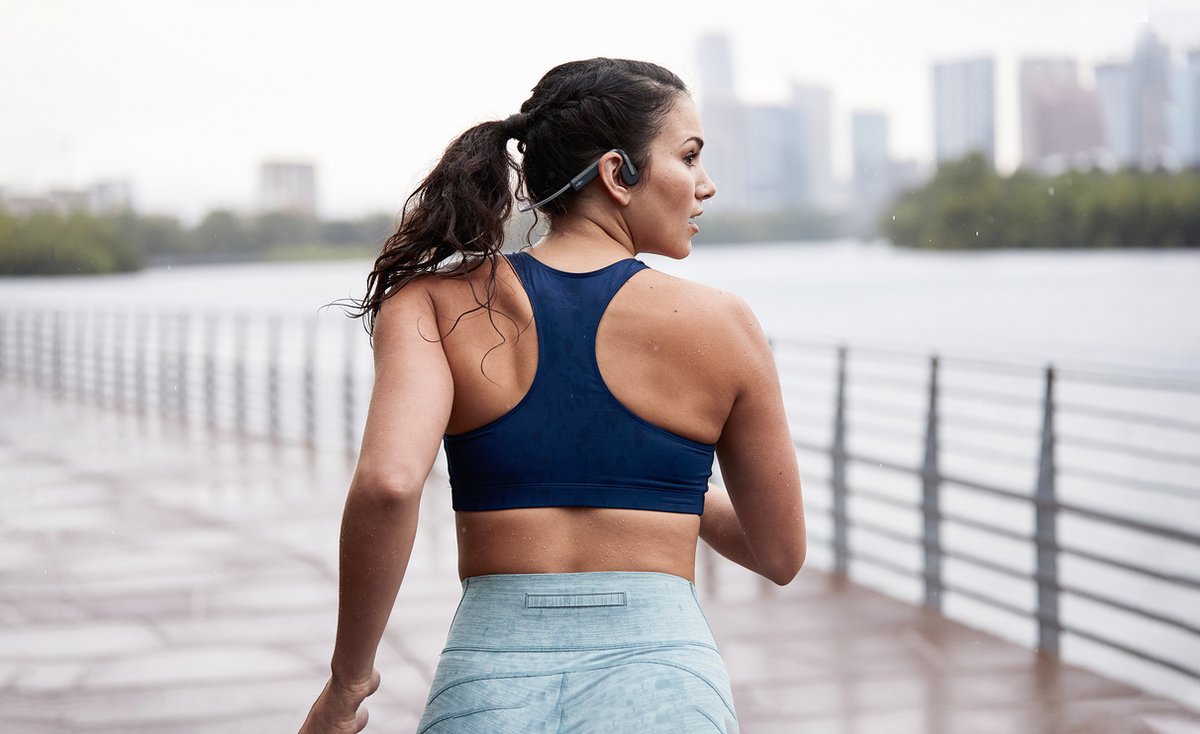 Shokz OpenMove - Bone Conduction - Sporthoofdtelefoon - Grijs thumbnail 7