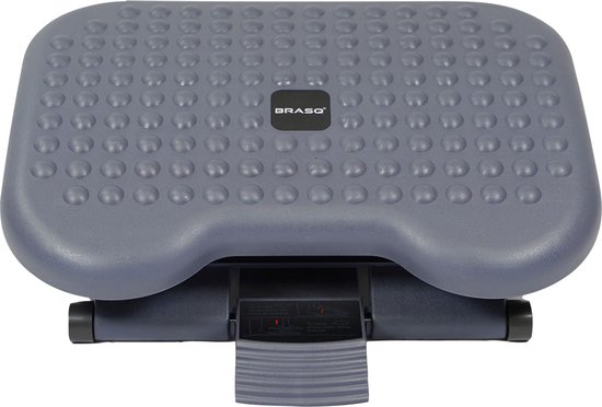 Brasq Voetensteun Deluxe FR100 ergonomisch verstelbaar met antislip