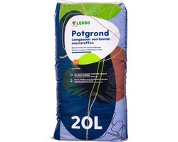 Potgrond met langzaam werkende meststoffen - 20 liter - Bevat voeding voor de eerste 6 maanden